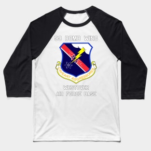 99th Bomb Wing Baseball T-Shirt